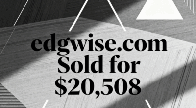edgewise.com Sold for $20,508 via DropCatch