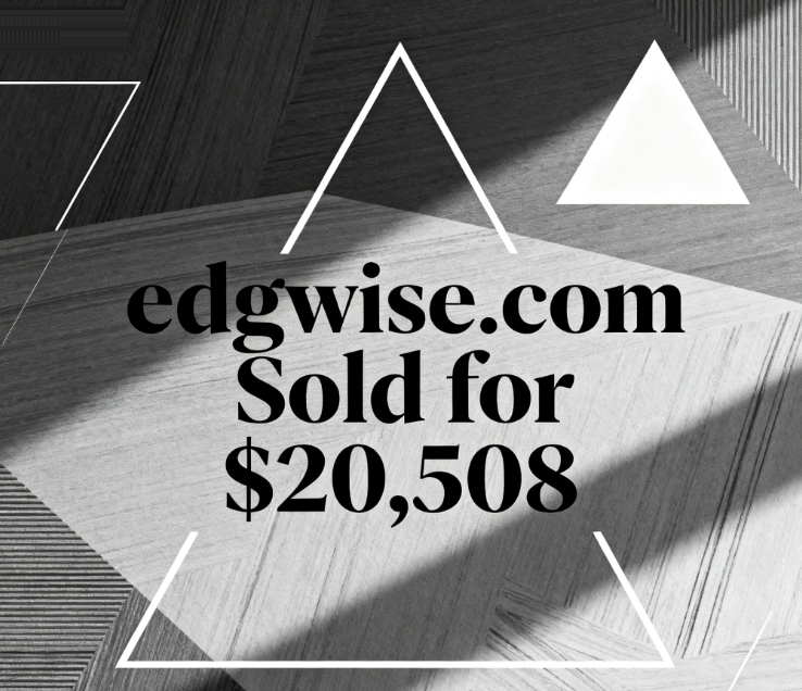 edgewise.com Sold for ,508 via DropCatch