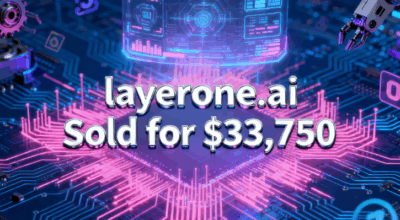 layerone.ai Sold for $33,750 via Atom.com