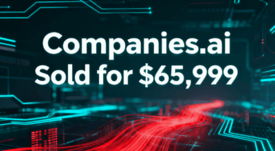 Companies.ai Sold for $65,999, Targeting Enterprise-Level AI Services