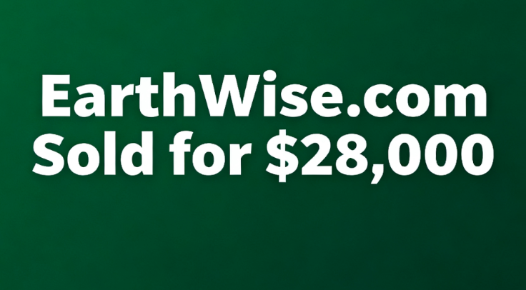 EarthWise.com Sold for ,000, Defining a New Benchmark for Sustainable Brands