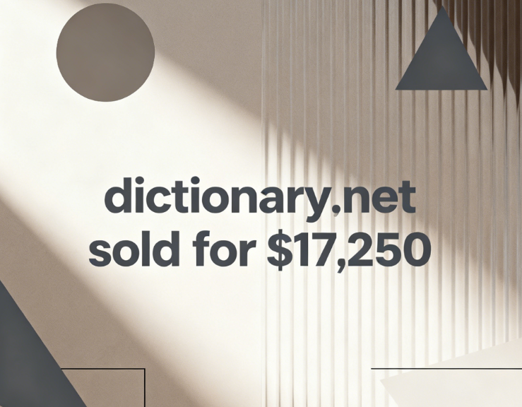dictionary.net was sold for ,250 through sedo