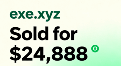 exe.xyz Sold for $24,888 via Afternic