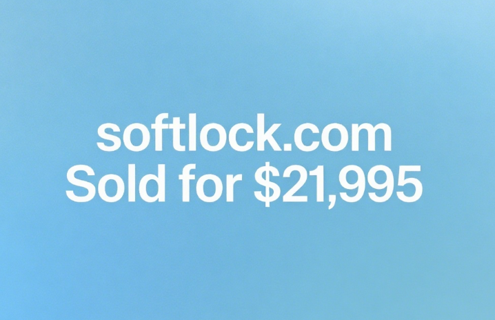 softlock.com Sold for ,995, Achieving a 43-Fold Value Increase in Four Years