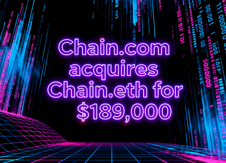 Cross-ecosystem domain expansion! Chain.com acquires Chain.eth for 9,000