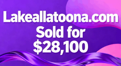Lakeallatoona.com Sold for $28,100 via Namecheap