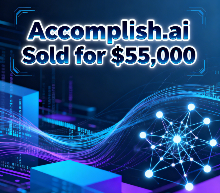 Accomplish.ai Sold for ,000 via atom.com