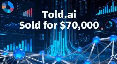 Told.ai Sold for $70,000, Highlighting New Value in AI Narrative