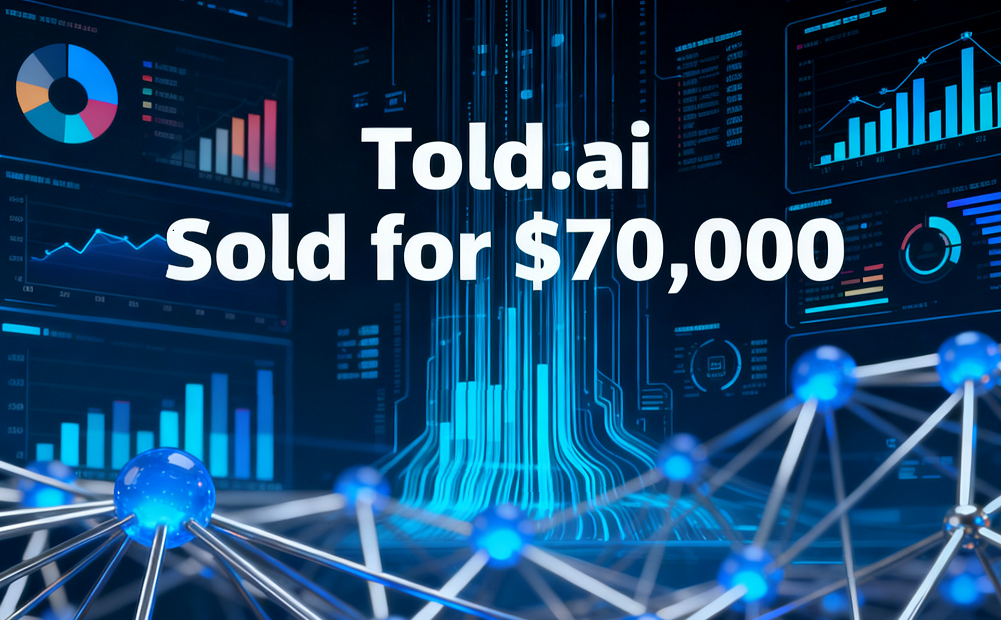Told.ai Sold for ,000, Highlighting New Value in AI Narrative
