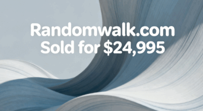 Randomwalk.com Sold for $24,995, Highlighting Professional Semantics and Universal Attributes