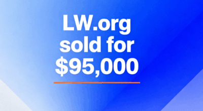 The two-letter domain name LW.org sold for $95,000, with profound implications