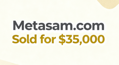 Metasam.com Sold for $35,000 via Afternic