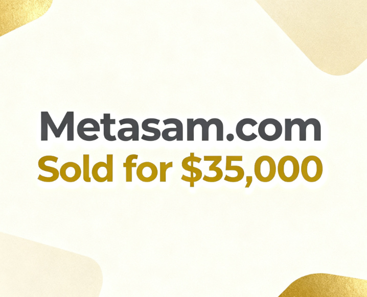 Metasam.com Sold for ,000 via Afternic