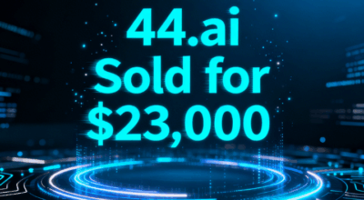 44.ai Sold for $23,000, Short Numeric Domains Show renewed value
