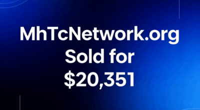 MhTtcNetwork.org Sold for $20,351 via GoDaddy Auctions