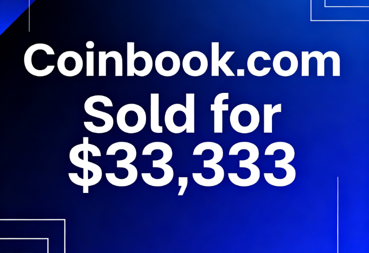 Coinbook.com Sold for ,333 via Park.io