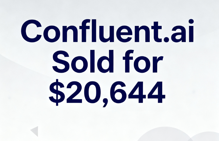 Confluent.ai Sold for ,644: A Domain Defining the Convergence Trend of the AI ​​Era