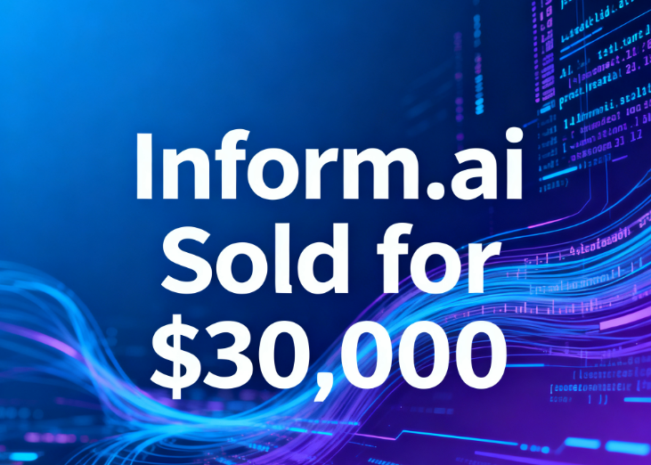 Inform.ai Sold for ,000, Artificial Intelligence Boom Continues to Rise