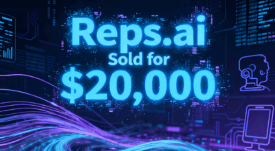Reps.ai Sold for $20,000 via Sedo