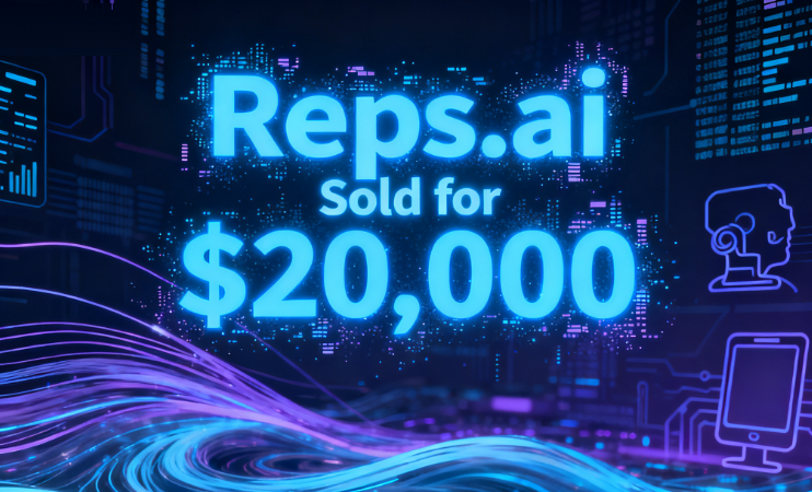 Reps.ai Sold for ,000 via Sedo
