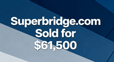 Superbridge.com Sold for $61,500 on Sedo