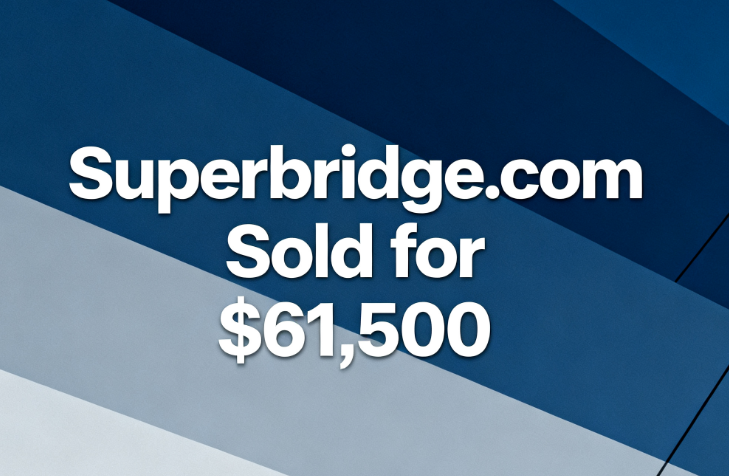 Superbridge.com Sold for ,500 on Sedo