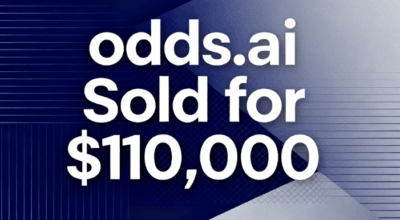 odds.ai Sold for $110,000 via Spaceship.com