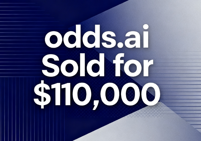 odds.ai Sold for 0,000 via Spaceship.com
