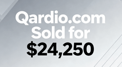 Qardio.com Sold for $24,250, Highlighting the Value of Health Tech Domains