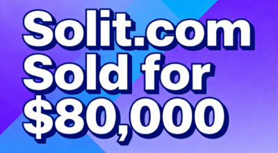 Solit.com Sold for $80,000 on Sedo
