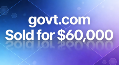 govt.com Sold for $60,000, Highlighting the Value of Government-Related Domains