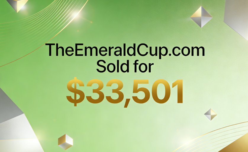 TheEmeraldCup.com Sold for ,501 via GoDaddy Auctions
