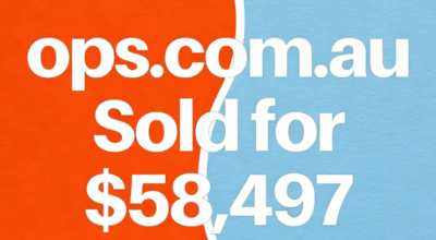 ops.com.au Sold for $58,497 via Afternic