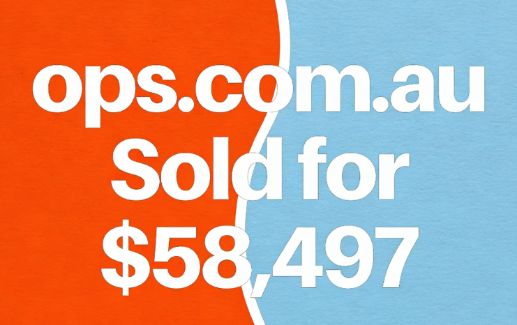 ops.com.au Sold for ,497 via Afternic