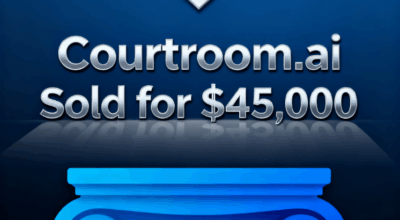 Courtroom.ai Sold for $45,000, Tailored to Judicial Service Needs