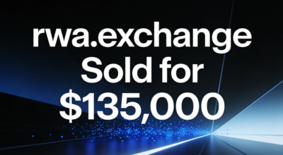 rwa.exchange Sold for $135,000 via spaceship.com