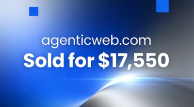 agenticweb.com Sold for $17,550 via DropCatch
