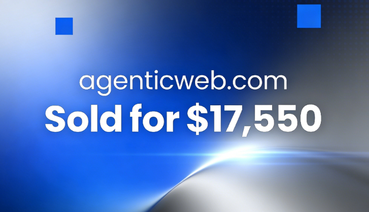agenticweb.com Sold for ,550 via DropCatch