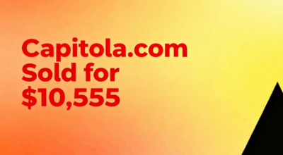 Capitola.com Sold for $10,555, Fitting the Cultural Tourism and Technology Sector