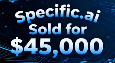 Specific.ai Sold for $45,000, Catering to Precise AI Needs Across Multiple Fields