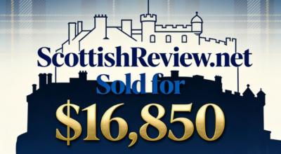 ScottishReview.net Sold for $16,850: The Value of Regional Review Domains Shines