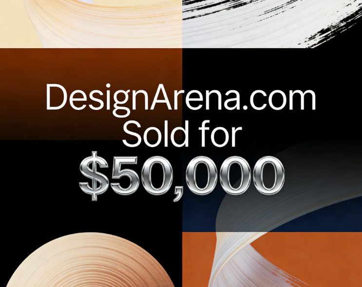 DesignArena.com Sold for ,000 via DomainMarket.com