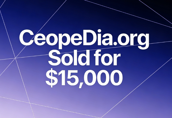 CeopeDia.org Sold for ,000: The Value of a CEO's "Think Tank" Domain Stands Out