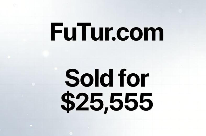 FuTur.com Sold for ,555, High-Quality English Domain Names Become Popular in Digital Assets