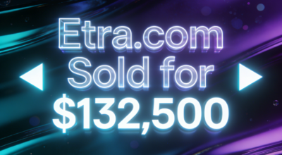 Etra.com Sold for $132,500 via GoDaddy Auctions