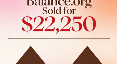 Balance.org Sold for $22,250, Attracting Attention for Cross-Industry Adaptability