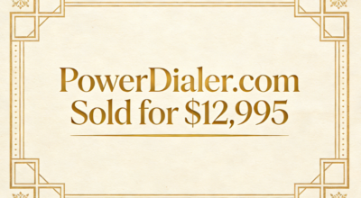PowerDialer.com Sold for $12,995, Precisely Targeting the Telecommunications Technology Sector