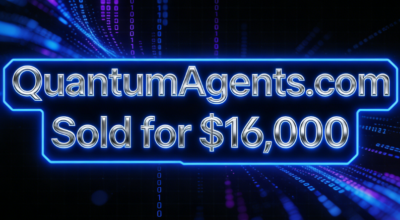 QuantumAgents.com Sold for $16,000 via Sedo