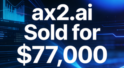 ax2.ai Sold for $77,000! A 512-fold Return on a $150 Purchase