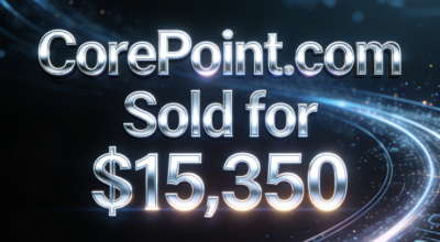 CorePoint.com Sold for $15,350, Tech-Concept Domains Remain Hot